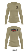 Alpha Company  2-27 48035421 Women's Long Sleeve V-neck Shirt - 97