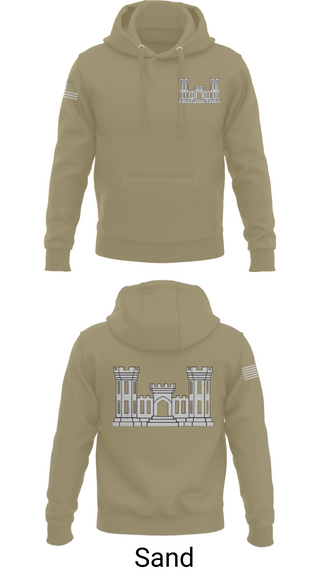 Hoodie, 250TH ENGINEERING COMPANY, National Guard, Teamtime, Team time, sublimation, custom sports apparel, team uniforms, spirit wear, spiritwear, sports uniforms, custom shirts, team store, custom team store, fundraiser sports, apparel fundraiser