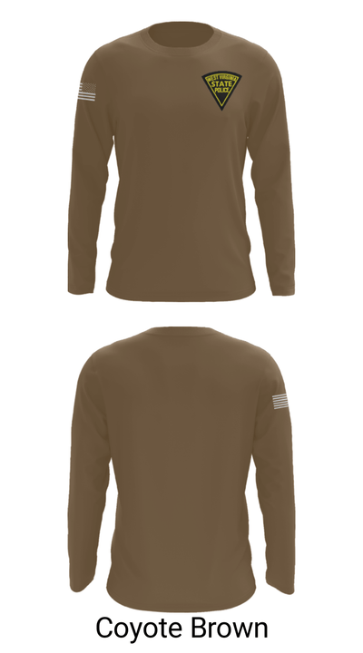 West Virginia State Police 52894228 Long Sleeve Performance Shirt - 6