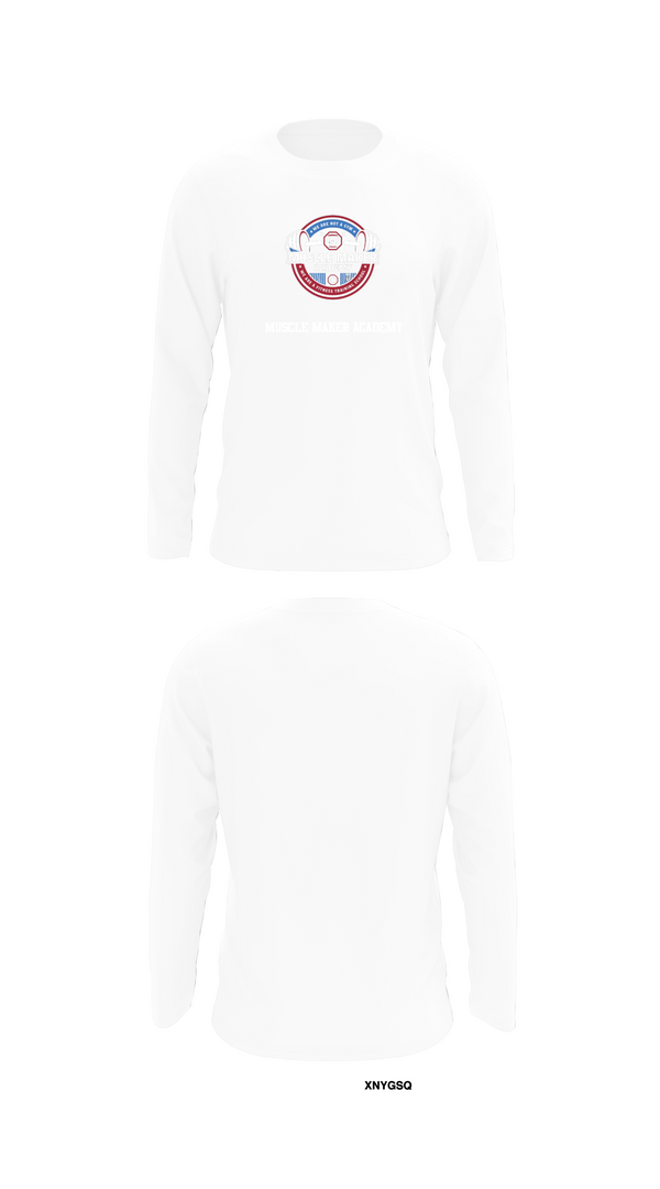 Long Sleeve Performance Shirt, Muscle Maker Academy, , Teamtime, Team time, sublimation, custom sports apparel, team uniforms, spirit wear, spiritwear, sports uniforms, custom shirts, team store, custom team store, fundraiser sports, apparel fundraiser