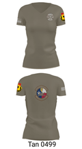 B Co 615th ASB - Tangos 38236769 Women's Short Sleeve V-neck Shirt - 68