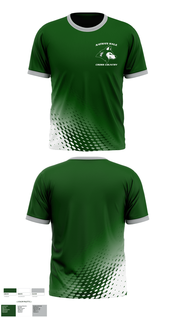 Short Sleeve Performance Shirt, Nathan Hale High School Cross Country, Cross Country, Teamtime, Team time, sublimation, custom sports apparel, team uniforms, spirit wear, spiritwear, sports uniforms, custom shirts, team store, custom team store, fundraiser sports, apparel fundraiser