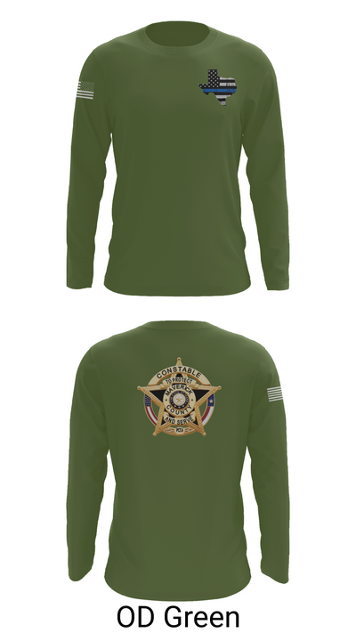 Maverick County Constable PCT 4 23255361 Long Sleeve Performance Shirt 44