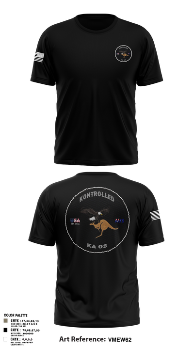 Kontrolled Kaos 22846170 Short Sleeve Performance Shirt - 3
