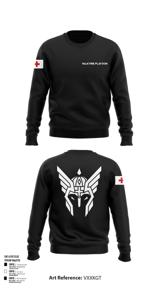 Crew Neck Sweatshirt, Evac PLT, RSS, 2CR, , Teamtime, Team time, sublimation, custom sports apparel, team uniforms, spirit wear, spiritwear, sports uniforms, custom shirts, team store, custom team store, fundraiser sports, apparel fundraiser