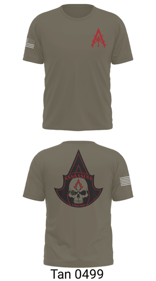 Old School Cotton Feel Shirt, A Co. 1-3 AB, Army, Teamtime, Team time, sublimation, custom sports apparel, team uniforms, spirit wear, spiritwear, sports uniforms, custom shirts, team store, custom team store, fundraiser sports, apparel fundraiser