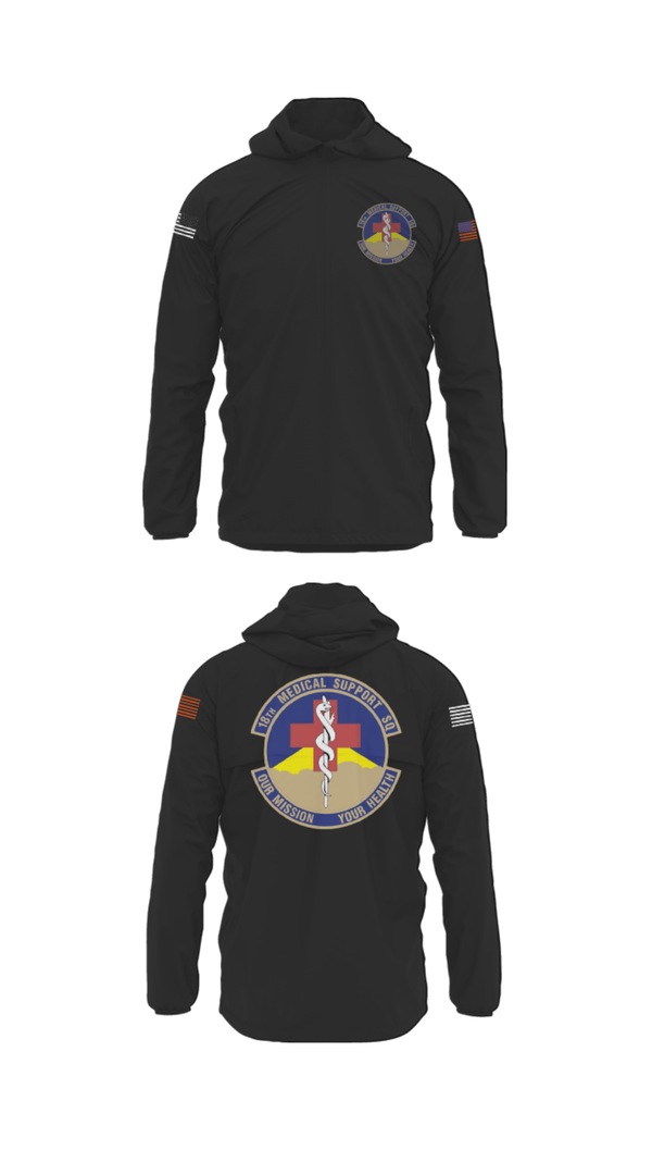 Windbreaker, 18 MDSS, Air Force, Teamtime, Team time, sublimation, custom sports apparel, team uniforms, spirit wear, spiritwear, sports uniforms, custom shirts, team store, custom team store, fundraiser sports, apparel fundraiser