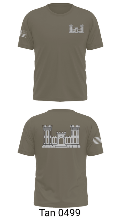 250TH ENGINEERING COMPANY 59783963 Old School Cotton Feel Shirt - 67