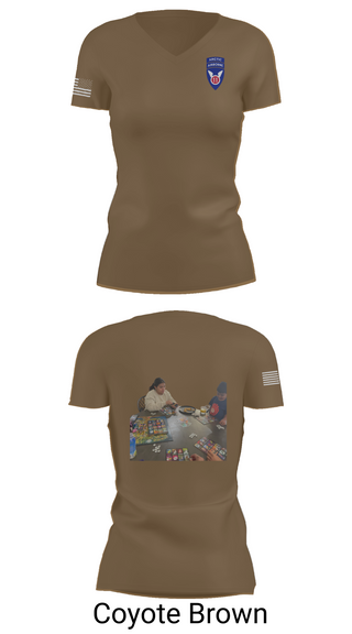Womens Short Sleeve Vneck Shirt, 11th ABN DIV WO, , Teamtime, Team time, sublimation, custom sports apparel, team uniforms, spirit wear, spiritwear, sports uniforms, custom shirts, team store, custom team store, fundraiser sports, apparel fundraiser