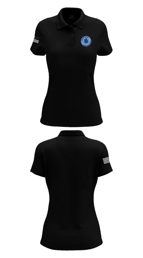 Womens Short Sleeve Performance Polo, Warren Middle School Cheer, Cheer, Teamtime, Team time, sublimation, custom sports apparel, team uniforms, spirit wear, spiritwear, sports uniforms, custom shirts, team store, custom team store, fundraiser sports, apparel fundraiser