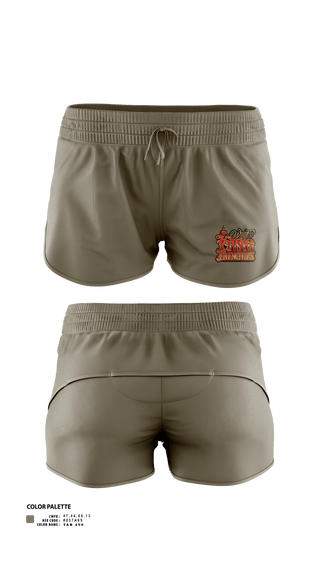 Womens Shorts, West king frenchies, , Teamtime, Team time, sublimation, custom sports apparel, team uniforms, spirit wear, spiritwear, sports uniforms, custom shirts, team store, custom team store, fundraiser sports, apparel fundraiser