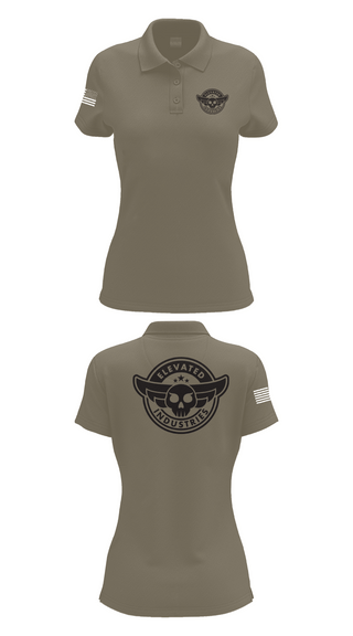 Womens Short Sleeve Performance Polo, Elevated Industries, , Teamtime, Team time, sublimation, custom sports apparel, team uniforms, spirit wear, spiritwear, sports uniforms, custom shirts, team store, custom team store, fundraiser sports, apparel fundraiser