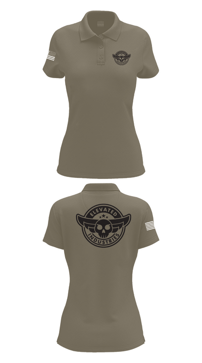 Elevated Industries 26715295 Women's Short Sleeve Performance Polo  - 34