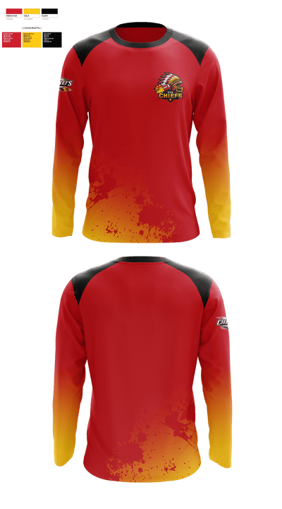 CTX Chiefs 62373517 Long Sleeve Performance Shirt - 1