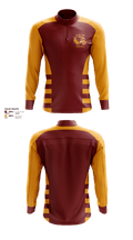 Au Gres-Sims High School Basketball 7480620 Quarter Zip Jacket - 1