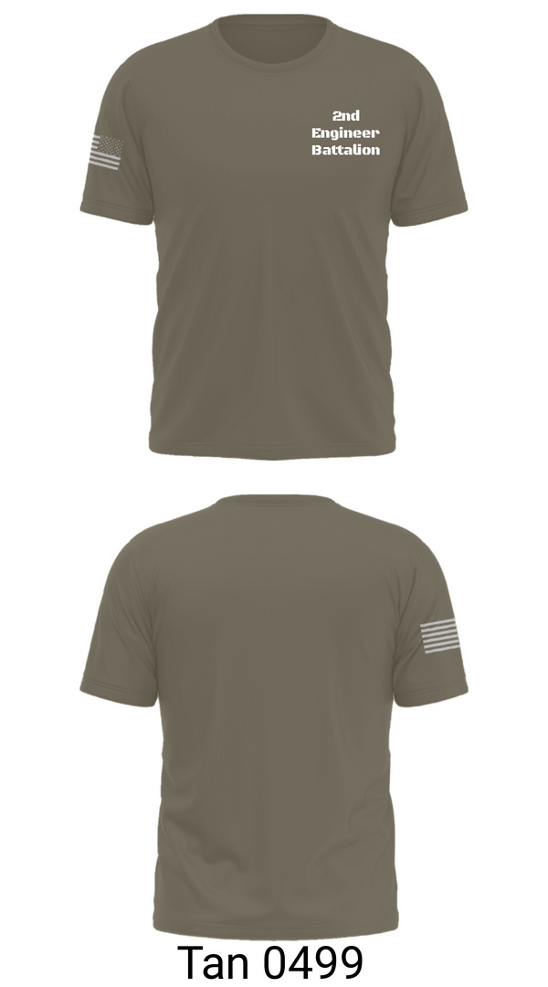 Short Sleeve Performance Shirt, 2nd Engineer Battalion, Army, Teamtime, Team time, sublimation, custom sports apparel, team uniforms, spirit wear, spiritwear, sports uniforms, custom shirts, team store, custom team store, fundraiser sports, apparel fundraiser