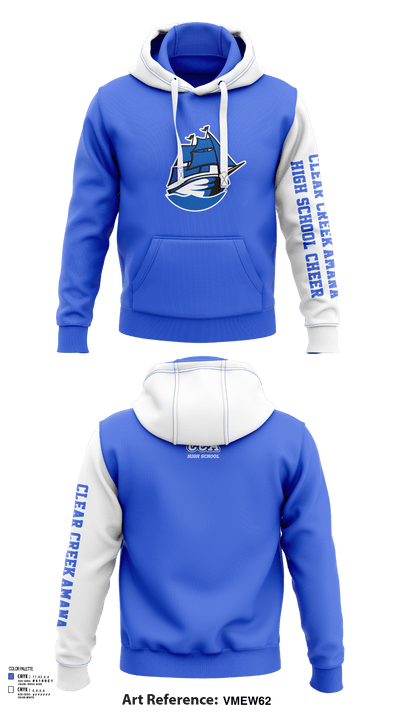 Clear Creek-Amana High School Cheer 95577848 Hoodie - 121