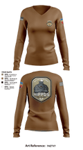880th Quartermaster Company 80269205 Women's Long Sleeve V-neck Shirt - 101