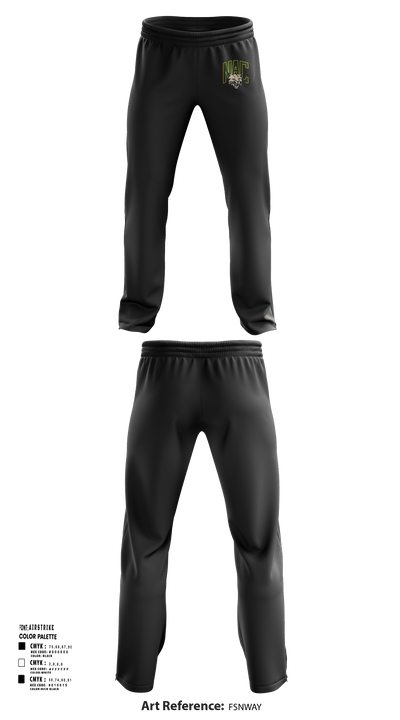 Northern Adirondack Central Middle School Soccer 55495373 Sweatpants - 136