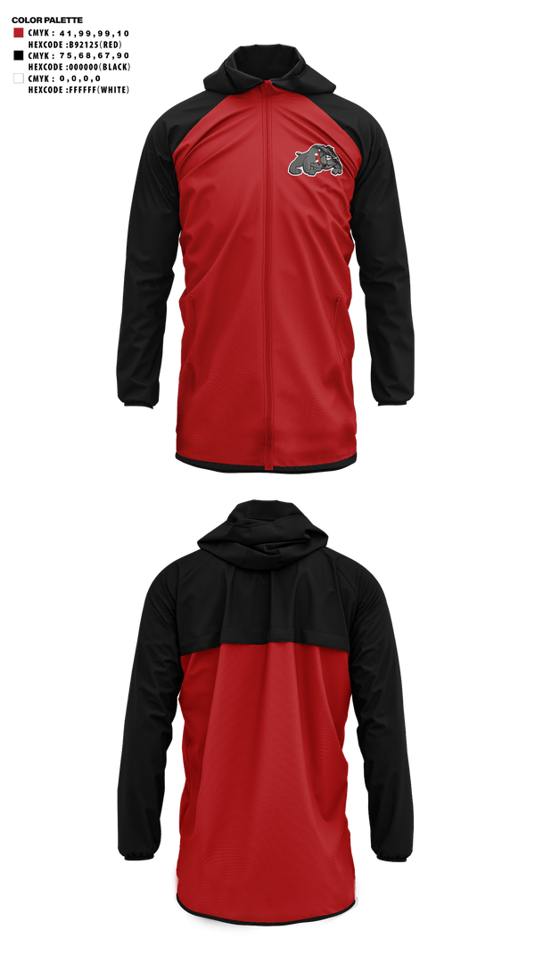 Windbreaker, Bucklin R-2 High School Cheer, Cheer, Teamtime, Team time, sublimation, custom sports apparel, team uniforms, spirit wear, spiritwear, sports uniforms, custom shirts, team store, custom team store, fundraiser sports, apparel fundraiser