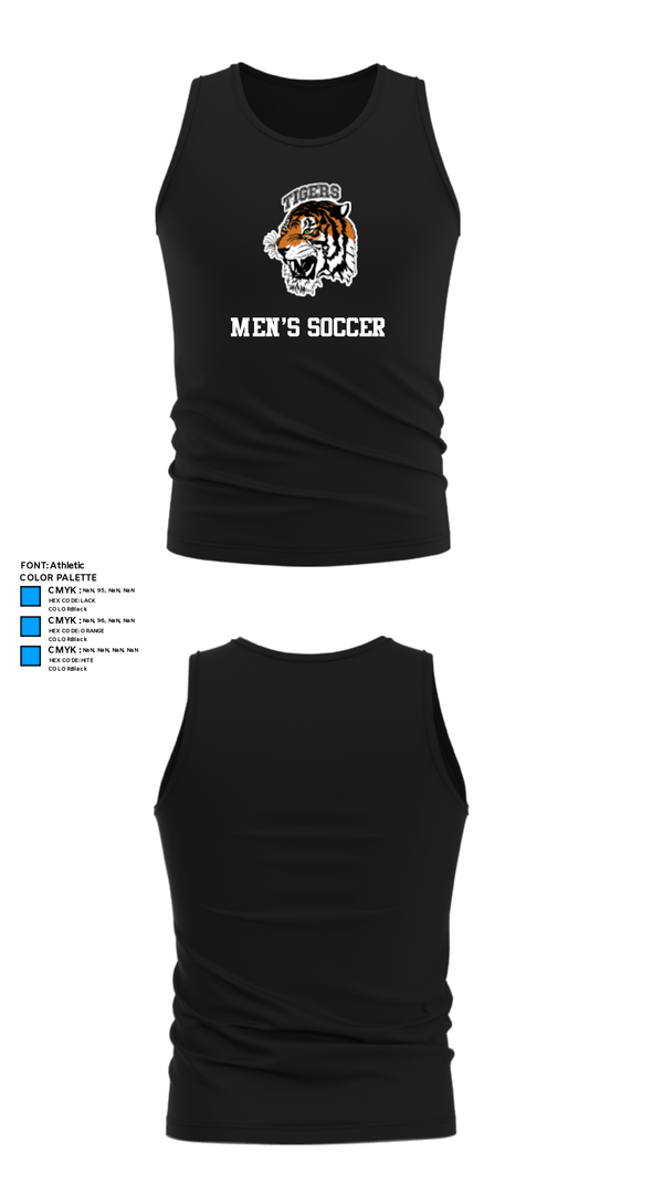 Tank Top, Stivers, Men's Soccer, Teamtime, Team time, sublimation, custom sports apparel, team uniforms, spirit wear, spiritwear, sports uniforms, custom shirts, team store, custom team store, fundraiser sports, apparel fundraiser