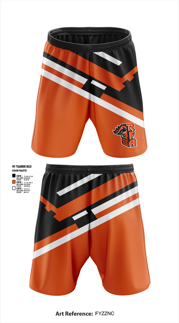 Athletic Shorts With Pockets, RFA, Bowling, Teamtime, Team time, sublimation, custom sports apparel, team uniforms, spirit wear, spiritwear, sports uniforms, custom shirts, team store, custom team store, fundraiser sports, apparel fundraiser