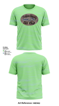 Saline county Car Club 67890987 Short Sleeve Performance Shirt - 1