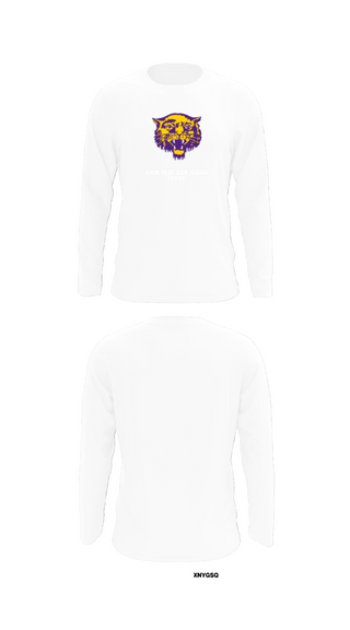Long Sleeve Performance Shirt, Booneville High School Cheer, Cheer, Teamtime, Team time, sublimation, custom sports apparel, team uniforms, spirit wear, spiritwear, sports uniforms, custom shirts, team store, custom team store, fundraiser sports, apparel fundraiser