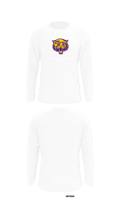 Booneville High School Cheer 21316444 Long Sleeve Performance Shirt - 8