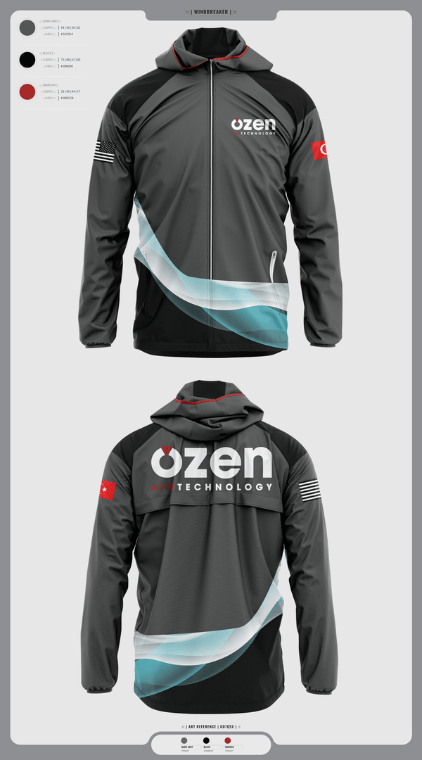 Windbreaker, Ozen Air Technology, , Teamtime, Team time, sublimation, custom sports apparel, team uniforms, spirit wear, spiritwear, sports uniforms, custom shirts, team store, custom team store, fundraiser sports, apparel fundraiser