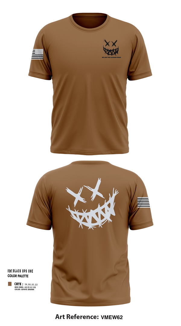 Short Sleeve Performance Shirt, We are The already dead, , Teamtime, Team time, sublimation, custom sports apparel, team uniforms, spirit wear, spiritwear, sports uniforms, custom shirts, team store, custom team store, fundraiser sports, apparel fundraiser