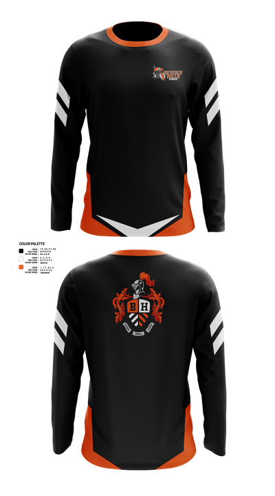 BHHS Band 82482739 Long Sleeve Performance Shirt - 40