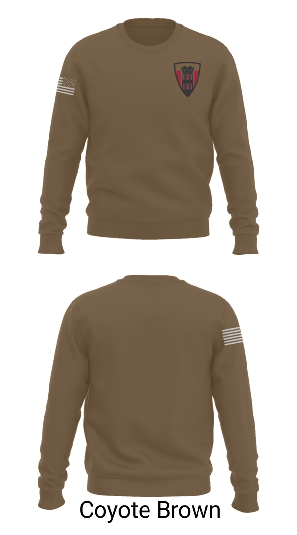 Crew Neck Sweatshirt, 111th ACP, National Guard, Teamtime, Team time, sublimation, custom sports apparel, team uniforms, spirit wear, spiritwear, sports uniforms, custom shirts, team store, custom team store, fundraiser sports, apparel fundraiser