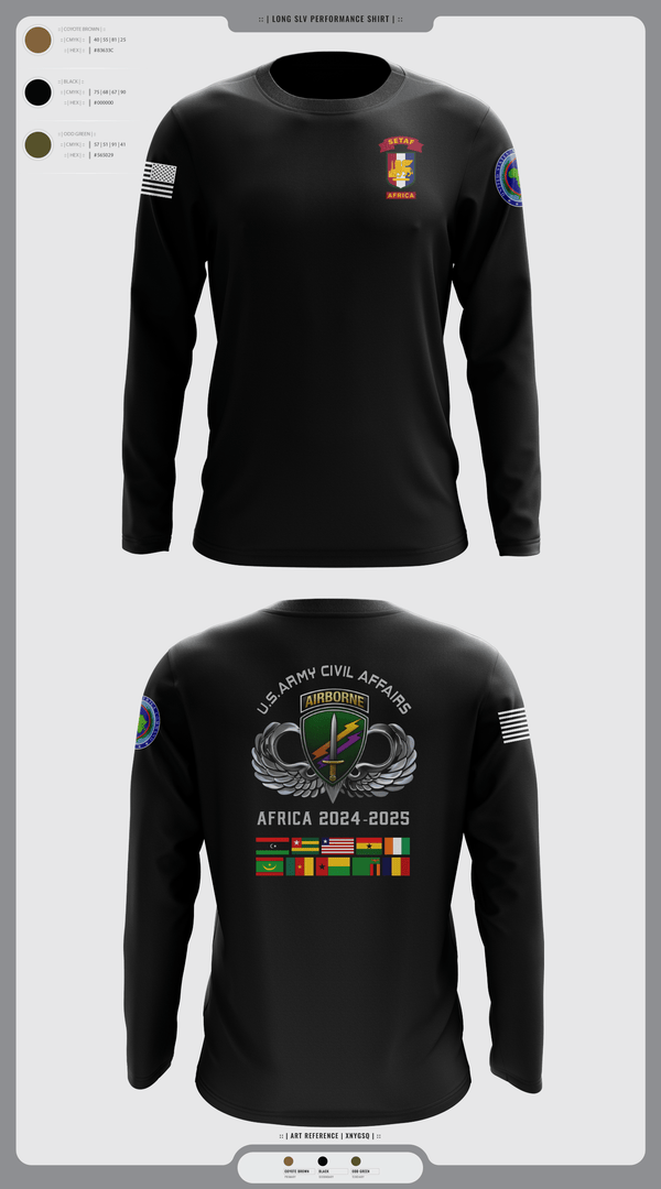 Long Sleeve Performance Shirt, 478th CA BN (A), Army, Teamtime, Team time, sublimation, custom sports apparel, team uniforms, spirit wear, spiritwear, sports uniforms, custom shirts, team store, custom team store, fundraiser sports, apparel fundraiser