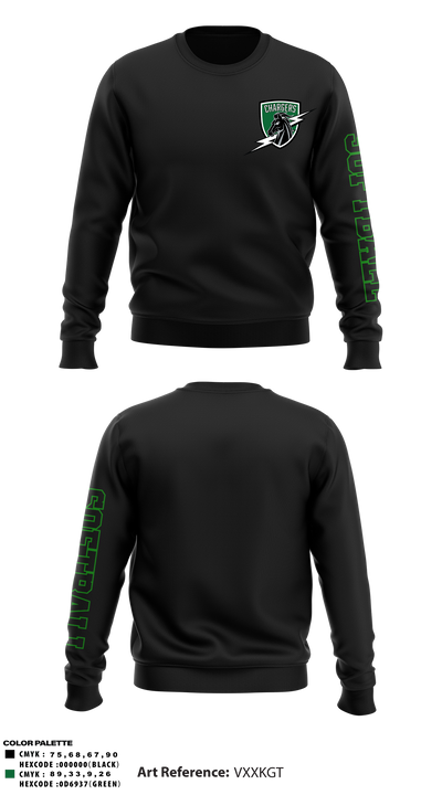 Howell Cheney Technical High School Softball 84997147 Crew Neck Sweatshirt - 4