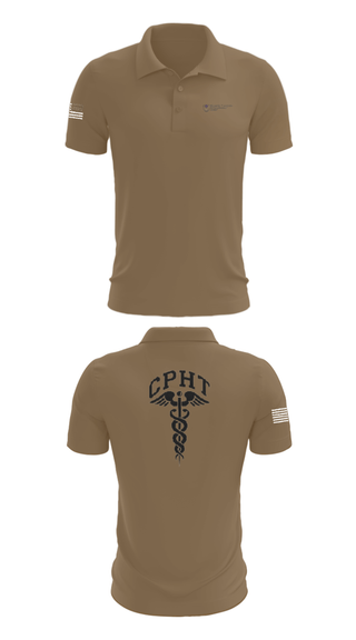Short Sleeve Performance Polo, ATAMMC Pharmacy, Army, Teamtime, Team time, sublimation, custom sports apparel, team uniforms, spirit wear, spiritwear, sports uniforms, custom shirts, team store, custom team store, fundraiser sports, apparel fundraiser