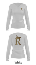 Rickover Naval Academy 18537176 Women's Long Sleeve V-neck Shirt - 9