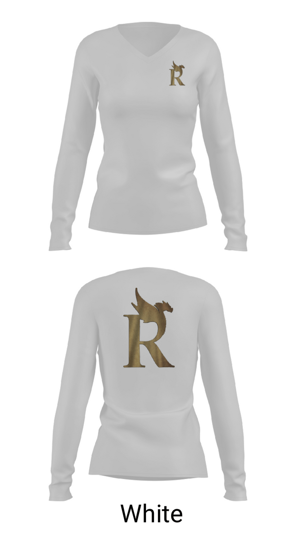 Women's Long Sleeve Vneck Shirt, Rickover Naval Academy, Women's Soccer, Teamtime, Team time, sublimation, custom sports apparel, team uniforms, spirit wear, spiritwear, sports uniforms, custom shirts, team store, custom team store, fundraiser sports, apparel fundraiser