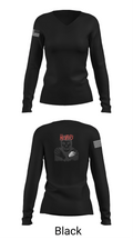 3rd squad 34801732 Women's Long Sleeve V-neck Shirt - 37
