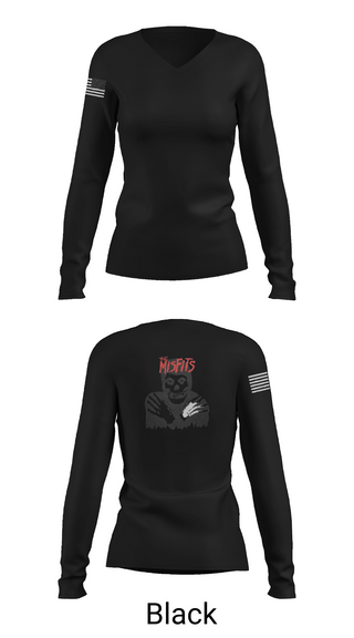 Womens Long Sleeve Vneck Shirt, 3rd squad, Army, Teamtime, Team time, sublimation, custom sports apparel, team uniforms, spirit wear, spiritwear, sports uniforms, custom shirts, team store, custom team store, fundraiser sports, apparel fundraiser