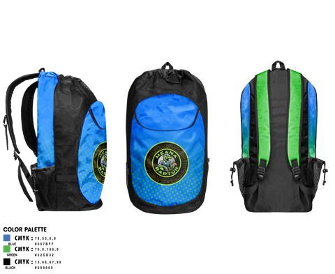 Gear Bag, meana raptor, Golf, Teamtime, Team time, sublimation, custom sports apparel, team uniforms, spirit wear, spiritwear, sports uniforms, custom shirts, team store, custom team store, fundraiser sports, apparel fundraiser