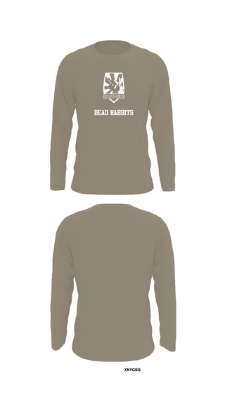 Long Sleeve Performance Shirt, Dead Rabbits, , Teamtime, Team time, sublimation, custom sports apparel, team uniforms, spirit wear, spiritwear, sports uniforms, custom shirts, team store, custom team store, fundraiser sports, apparel fundraiser