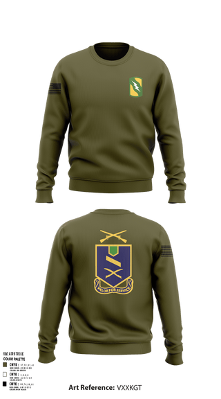 Crew Neck Sweatshirt, 2-137th IN RGMT, National Guard, Teamtime, Team time, sublimation, custom sports apparel, team uniforms, spirit wear, spiritwear, sports uniforms, custom shirts, team store, custom team store, fundraiser sports, apparel fundraiser
