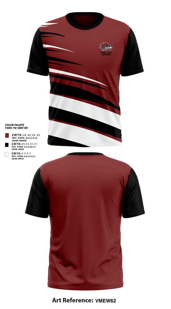 Short Sleeve Performance Shirt, Forest Hills Eastern High School Bowling, Bowling, Teamtime, Team time, sublimation, custom sports apparel, team uniforms, spirit wear, spiritwear, sports uniforms, custom shirts, team store, custom team store, fundraiser sports, apparel fundraiser