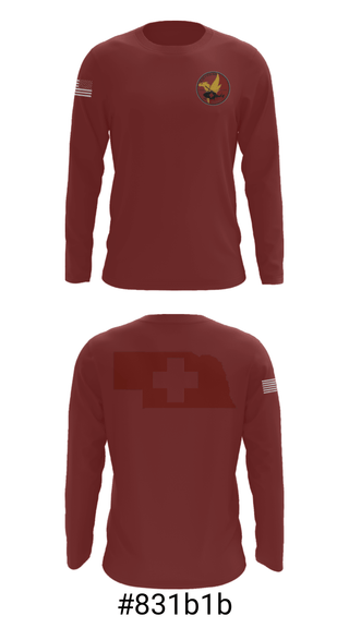 Long Sleeve Performance Shirt, Delta Company, , Teamtime, Team time, sublimation, custom sports apparel, team uniforms, spirit wear, spiritwear, sports uniforms, custom shirts, team store, custom team store, fundraiser sports, apparel fundraiser