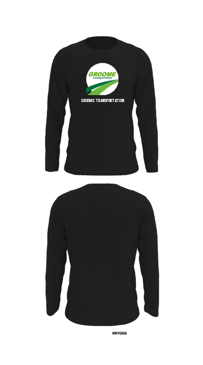 Groome Transportation 25509657 Long Sleeve Performance Shirt - 27
