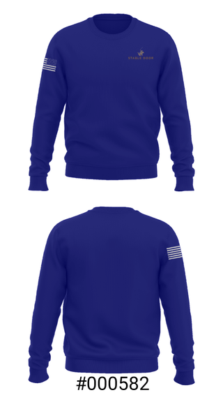 Crew Neck Sweatshirt, Stable DoorStable Door, , Teamtime, Team time, sublimation, custom sports apparel, team uniforms, spirit wear, spiritwear, sports uniforms, custom shirts, team store, custom team store, fundraiser sports, apparel fundraiser