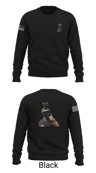 1st marine divison 61808262 Crew Neck Sweatshirt - 25