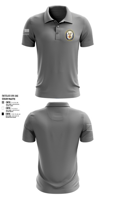 Tabb NJROTC 42524039 Short Sleeve Performance Polo - 20