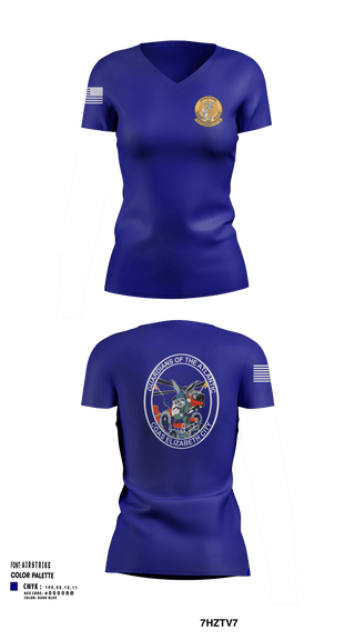 Womens Short Sleeve Vneck Shirt, Air Station Elizabeth City, , Teamtime, Team time, sublimation, custom sports apparel, team uniforms, spirit wear, spiritwear, sports uniforms, custom shirts, team store, custom team store, fundraiser sports, apparel fundraiser